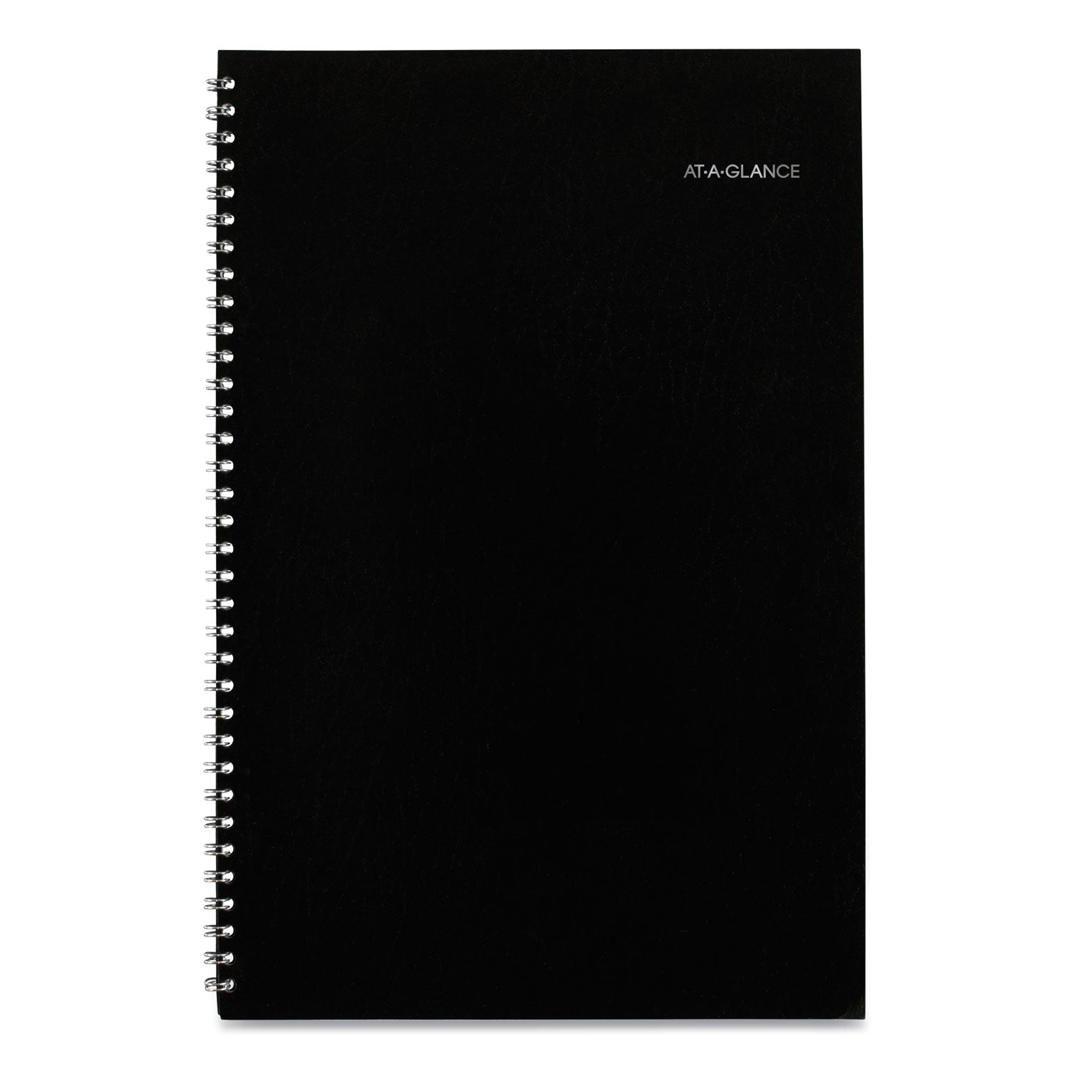 DayMinder Monthly Planner, Ruled Blocks, 12 x 8, Black Cover, 14-Month (Dec to Jan): 2023 to 2025