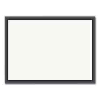 magnetic-dry-erase-board-with-wood-frame-23-x-17-white-surface-black-frame_ubr307u0001 - 1