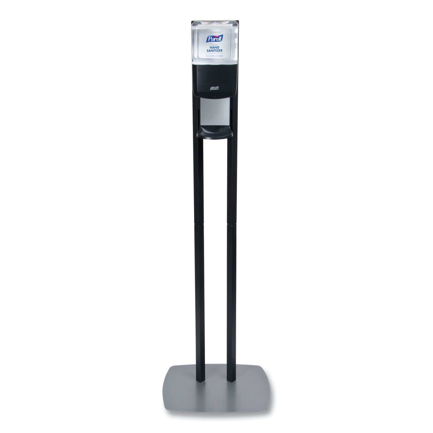 es8-hand-sanitizer-floor-stand-with-dispenser-1200-ml-135-x-5-x-285-graphite-silver_goj7218ds - 1