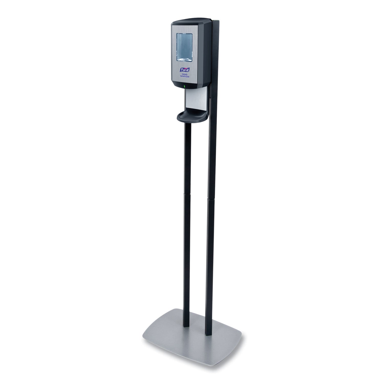 cs6-hand-sanitizer-floor-stand-with-dispenser-1200-ml-135-x-5-x-285-graphite-silver_goj7416ds - 1