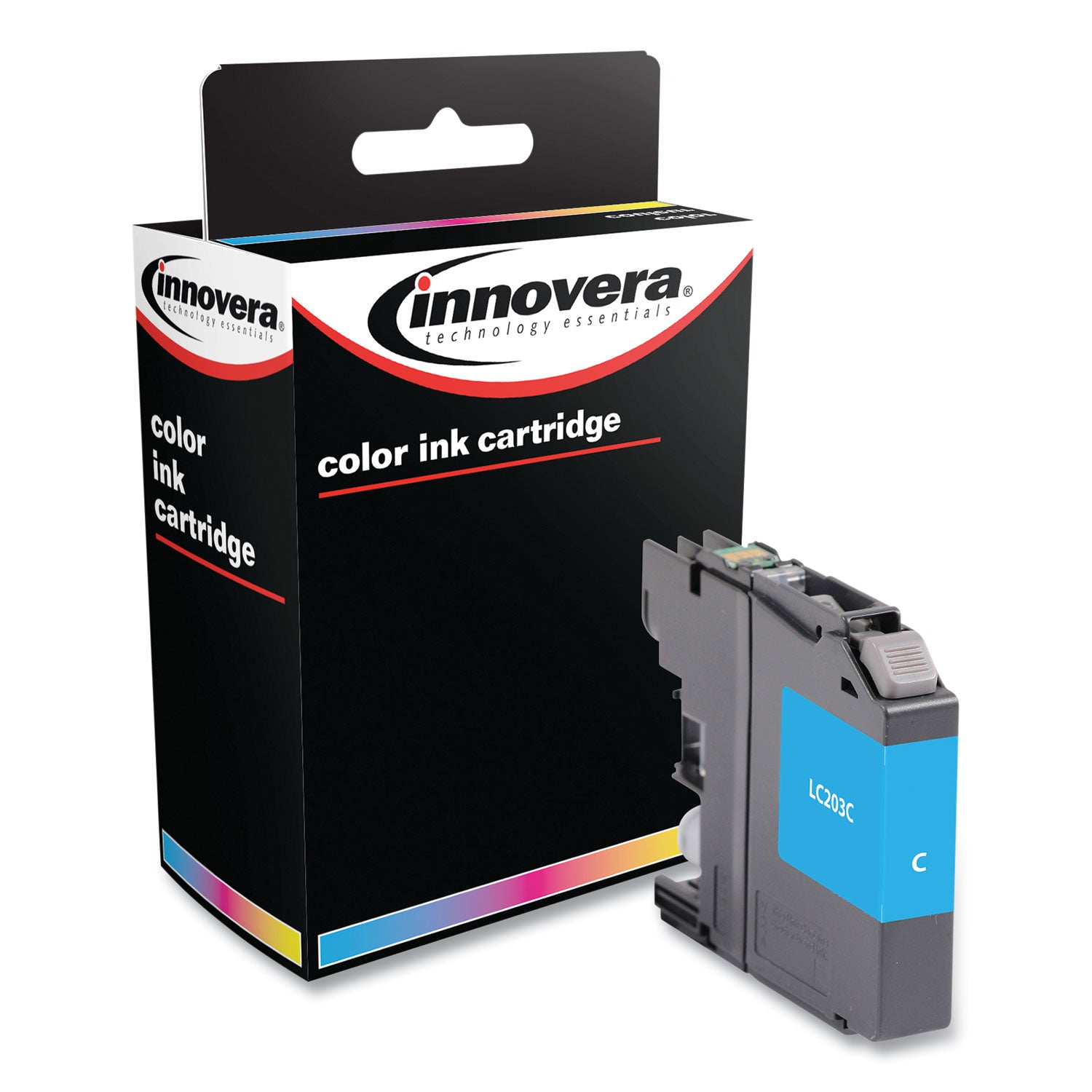Remanufactured Cyan High-Yield Ink, Replacement for LC203C, 550 Page-Yield, Ships in 1-3 Business Days