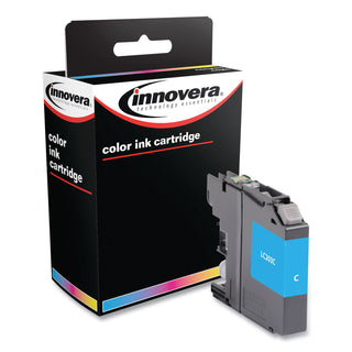 Remanufactured Cyan High-Yield Ink, Replacement for LC203C, 550 Page-Yield, Ships in 1-3 Business Days