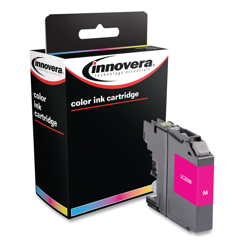 Remanufactured Magenta High-Yield Ink, Replacement for LC203M, 550 Page-Yield, Ships in 1-3 Business Days