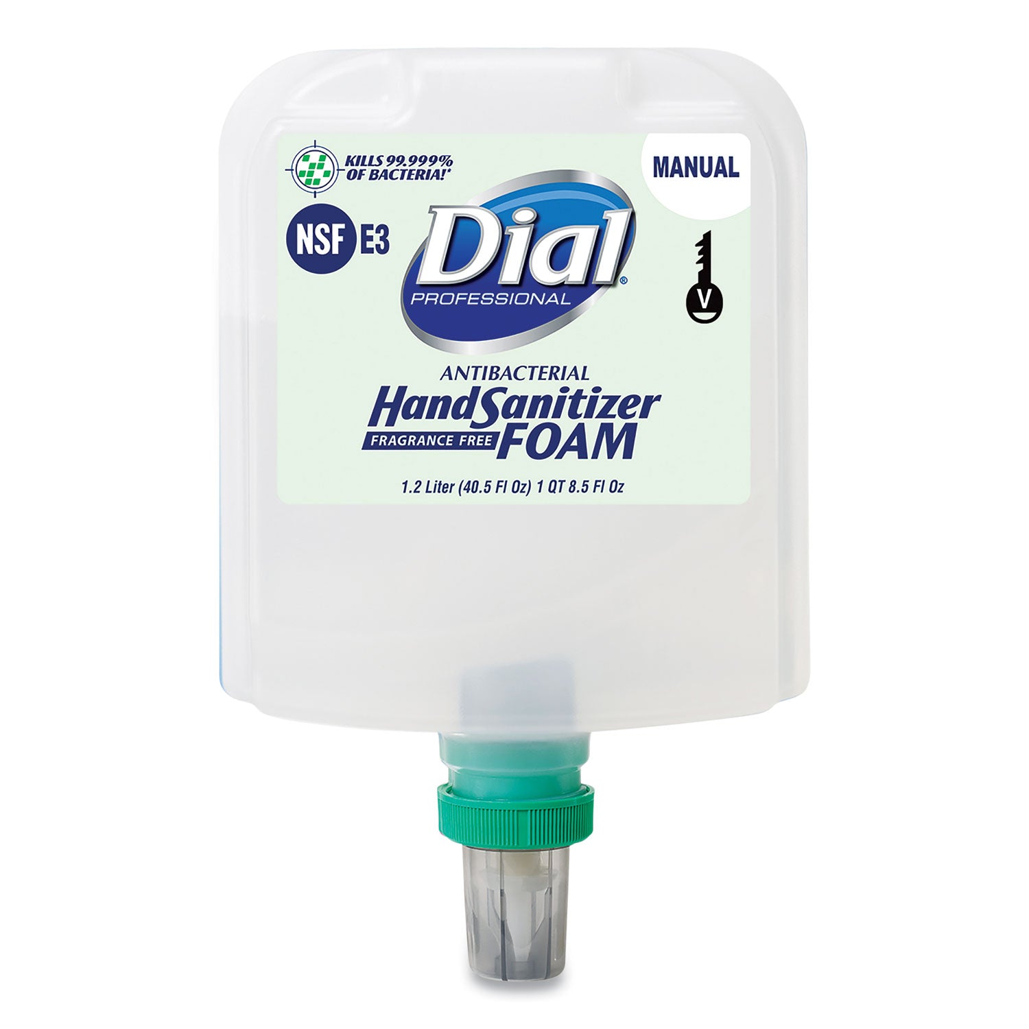 antibacterial-foaming-hand-sanitizer-refill-for-dial-1700-v-dispenser-fragrance-free-12-l-3-carton_dia19717ct - 1