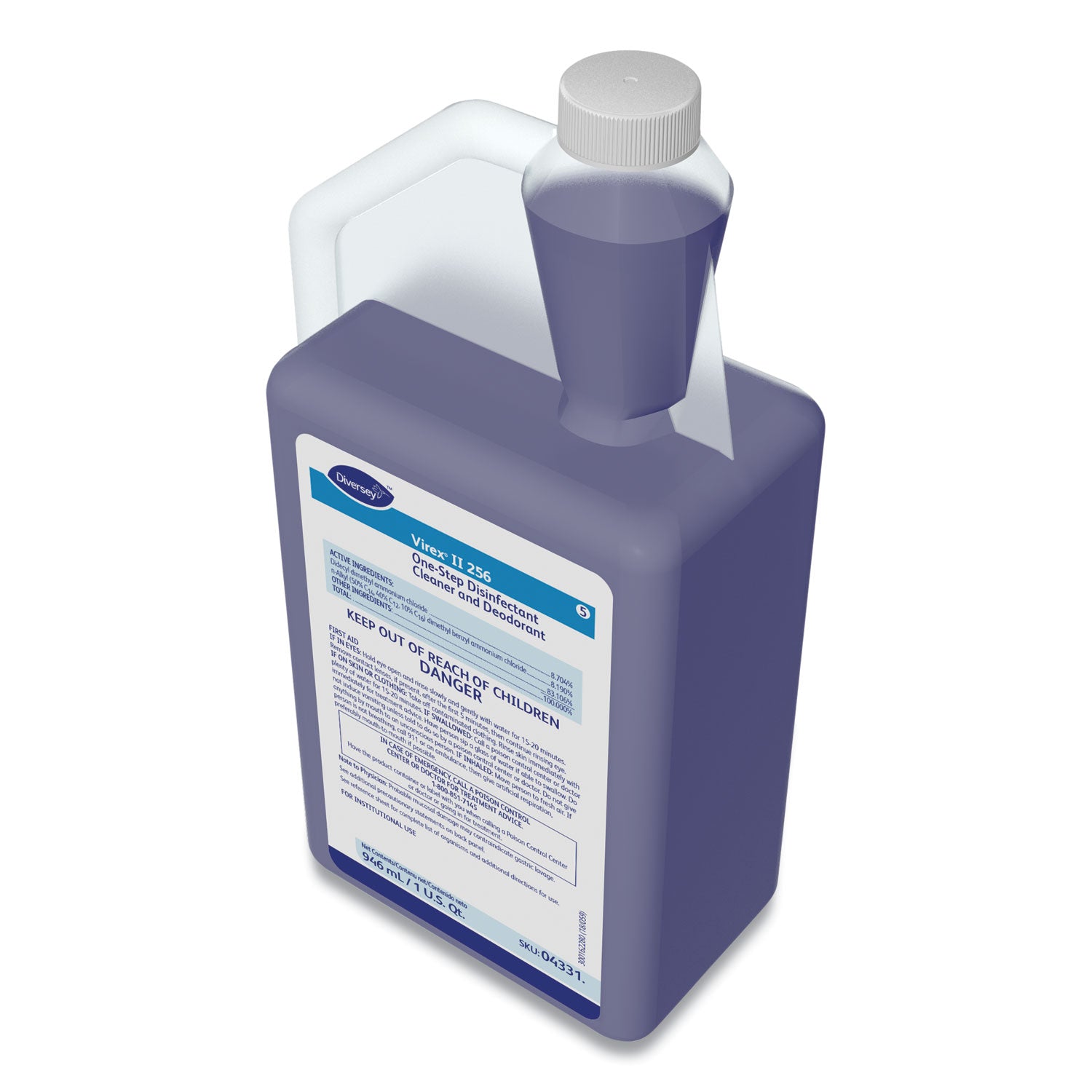 virex-ii-256-one-step-disinfectant-cleaner-deodorant-mint-32oz-bottle6-crtn_dvs04331 - 4