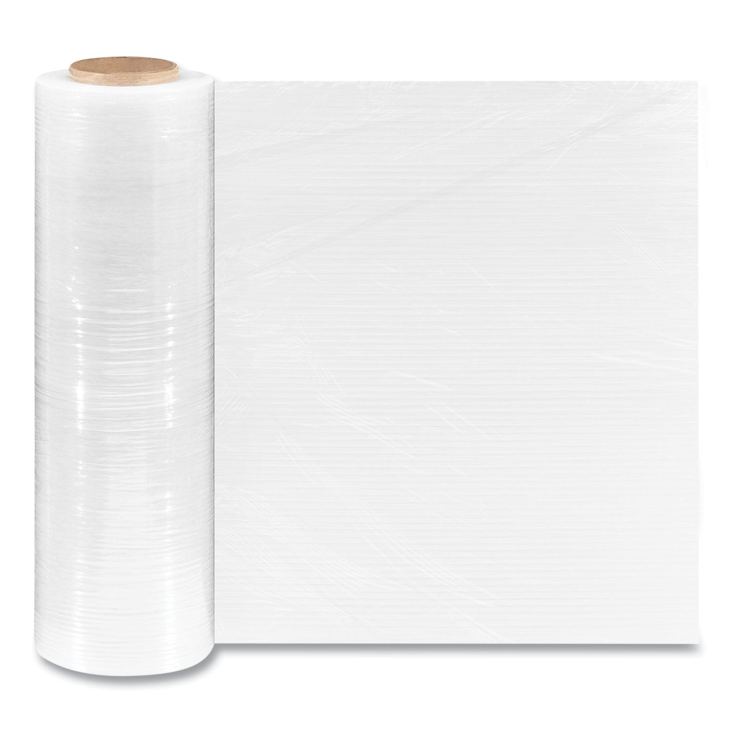 extended-core-blown-stretch-wrap-18-x-1500-ft-79-gauge-clear-4-carton_cwz687958 - 1