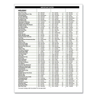 Executive Series Four-Person Group Practice Daily Appointment Book, 11 x 8.5, Black Hard Cover, 12-Month (Jan to Dec): 2024