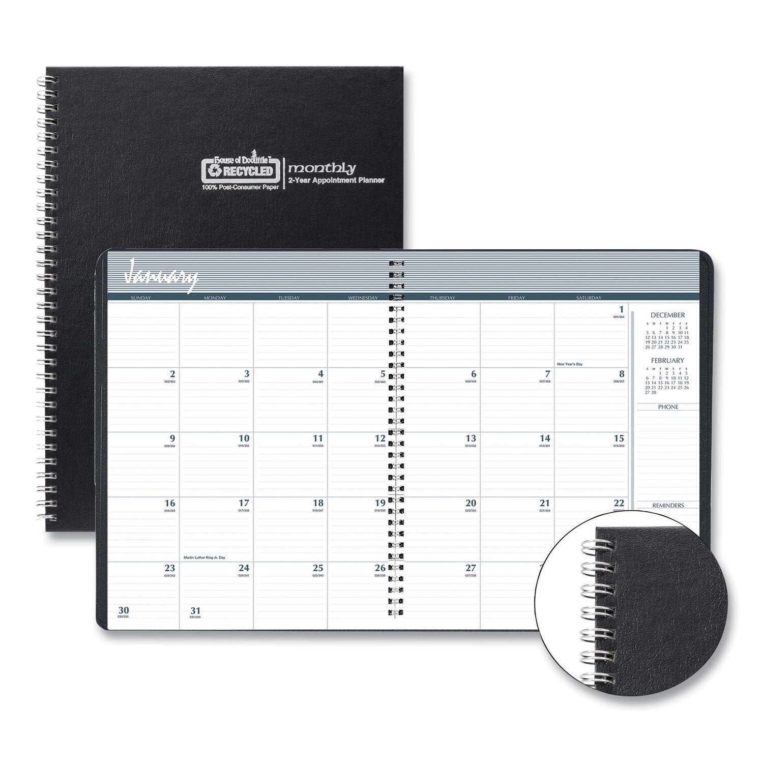monthly-hard-cover-planner-11-x-85-black-cover-24-month-jan-to-dec-2024-to-2025_hod262092 - 1