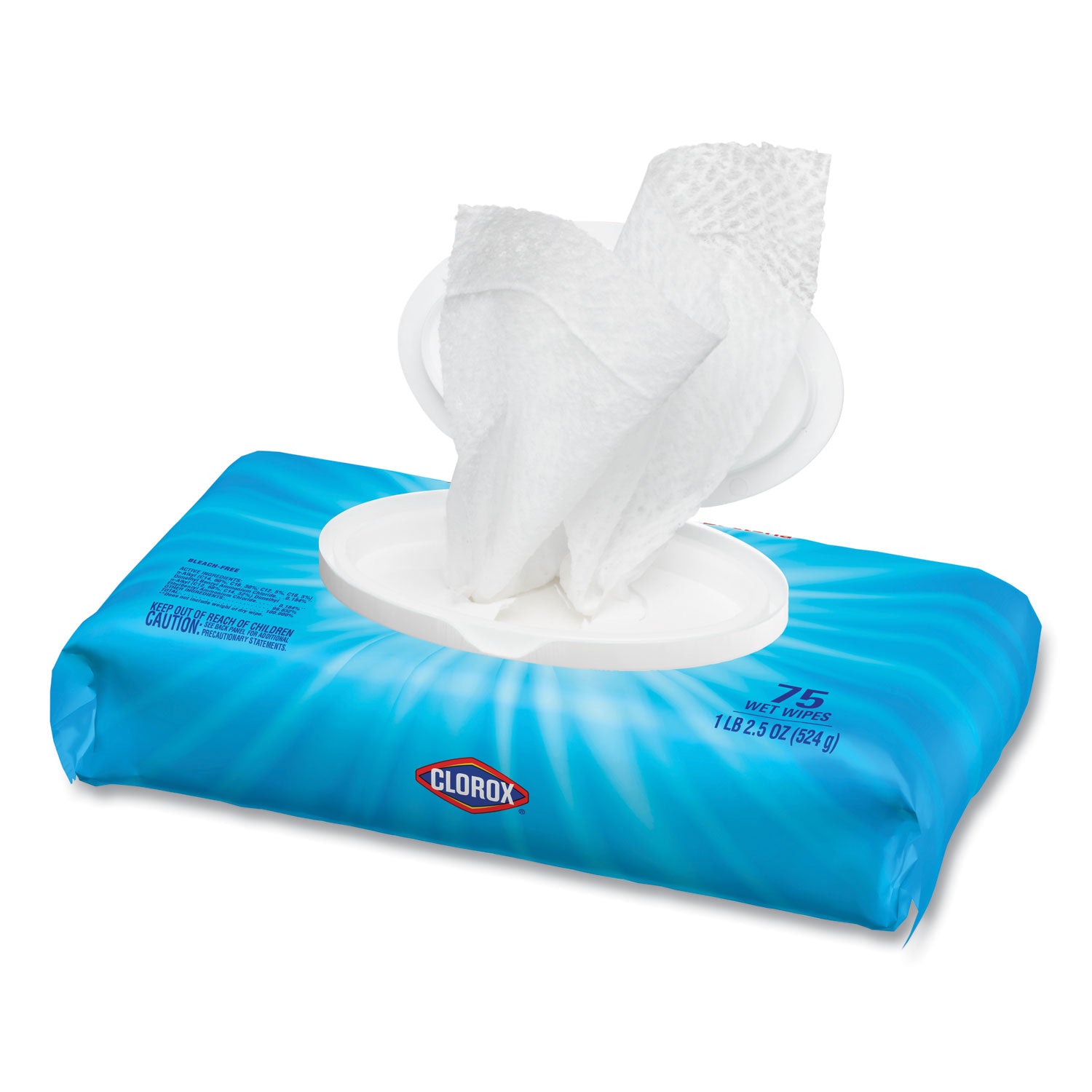 disinfecting-wipes-easy-pull-pack-1-ply-8-x-7-lemon-scent-white-75-towels-box_clo31404ea - 1