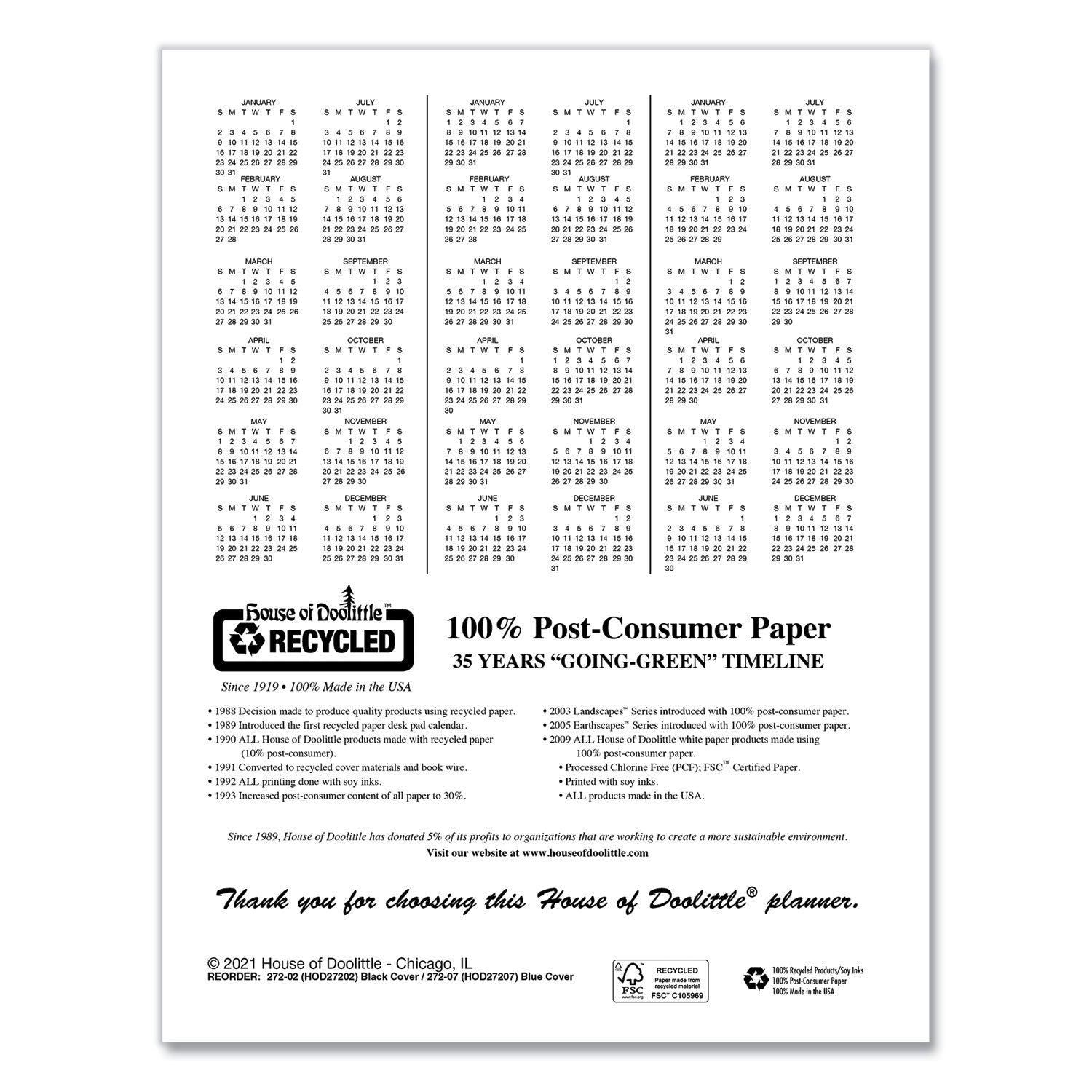 recycled-professional-weekly-planner-15-minute-appts-11-x-85-blue-wirebound-soft-cover-12-month-jan-to-dec-2024_hod27207 - 4