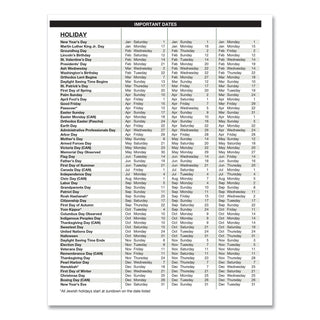 Recycled Professional Weekly Planner, 15-Minute Appts, 11 x 8.5, Black Wirebound Soft Cover, 12-Month (Aug-July): 2023-2024 - 