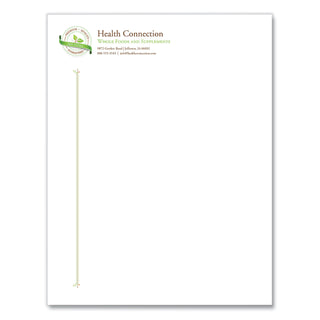 25% Cotton Business Paper, Red Margin Rule, 95 Bright, 20 lb Bond Weight, 8.5 x 11, White, 500 Sheets/Ream
