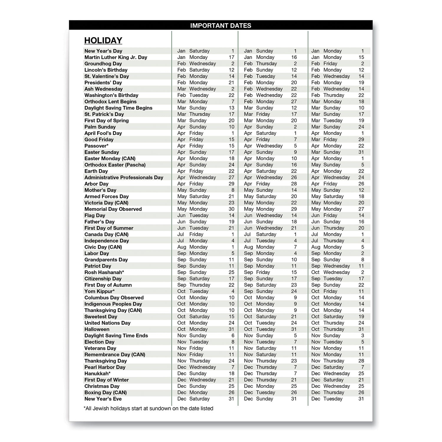 Recycled Professional Weekly Planner, 15-Minute Appts, 11 x 8.5, Black Wirebound Soft Cover, 24-Month (Jan-Dec): 2024-2025 - 
