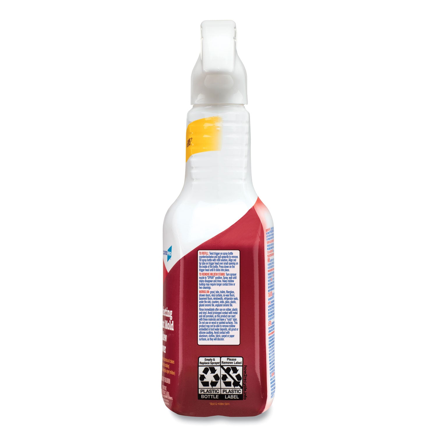 Disinfects Instant Mildew Remover, 32 oz Smart Tube Spray, 9/Carton - 