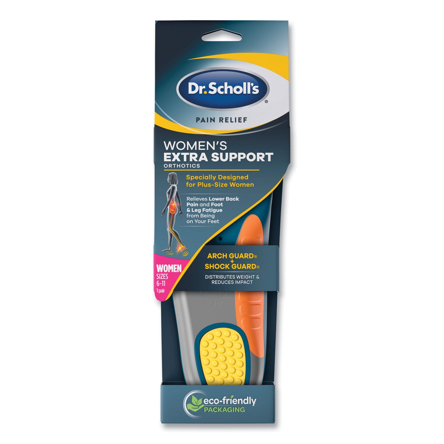 pain-relief-extra-support-orthotic-insoles-women-sizes-6-to-11-gray-blue-orange-yellow-pair_dsc59013 - 1