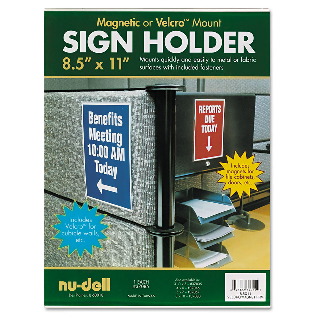 acrylic-sign-holder-85-x-11-clear_nud37085 - 2