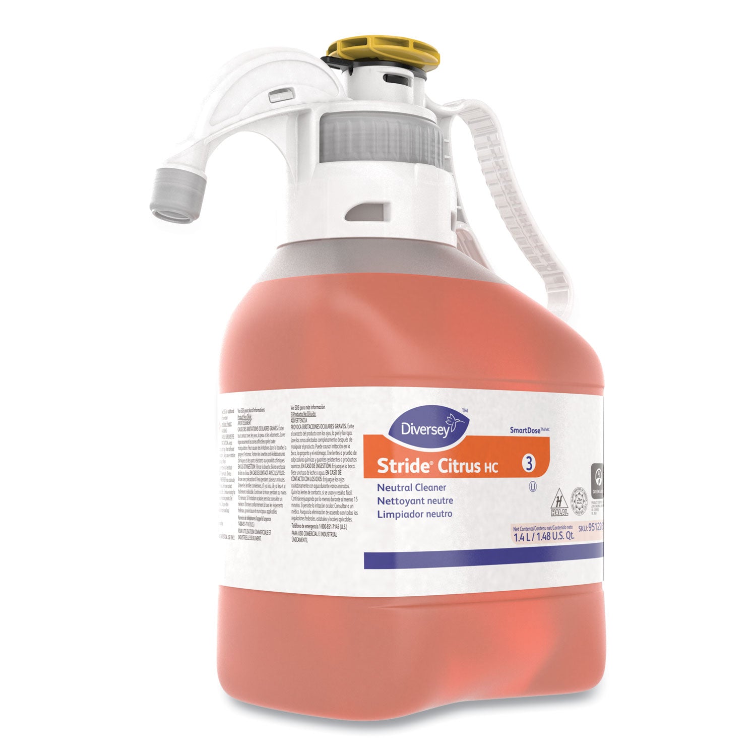 Stride Neutral Cleaner, Citrus Scent, 1.4 mL, 2 Bottles/Carton - 2