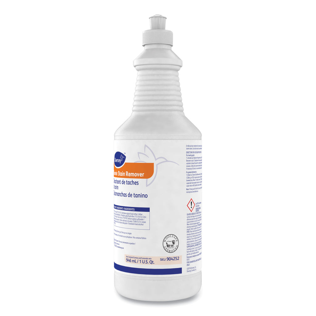 Tannin Stain Remover, 32 oz Bottle, Fruity, 6/CT