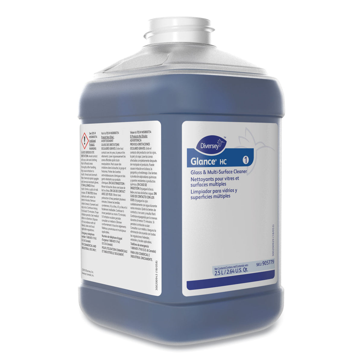 Tannin Stain Remover, 32 oz Bottle, Fruity, 6/CT