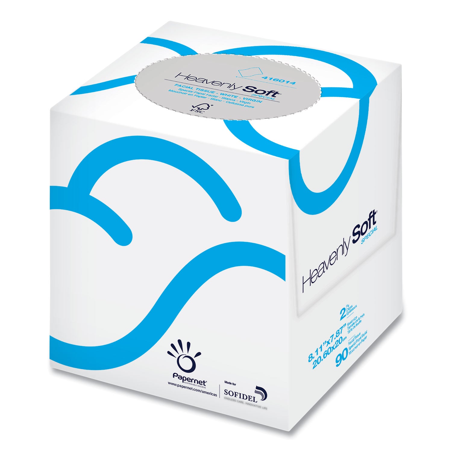 heavenly-soft-facial-tissue-2-ply-white-90-cube-box-36-boxes-carton_sod416014 - 1