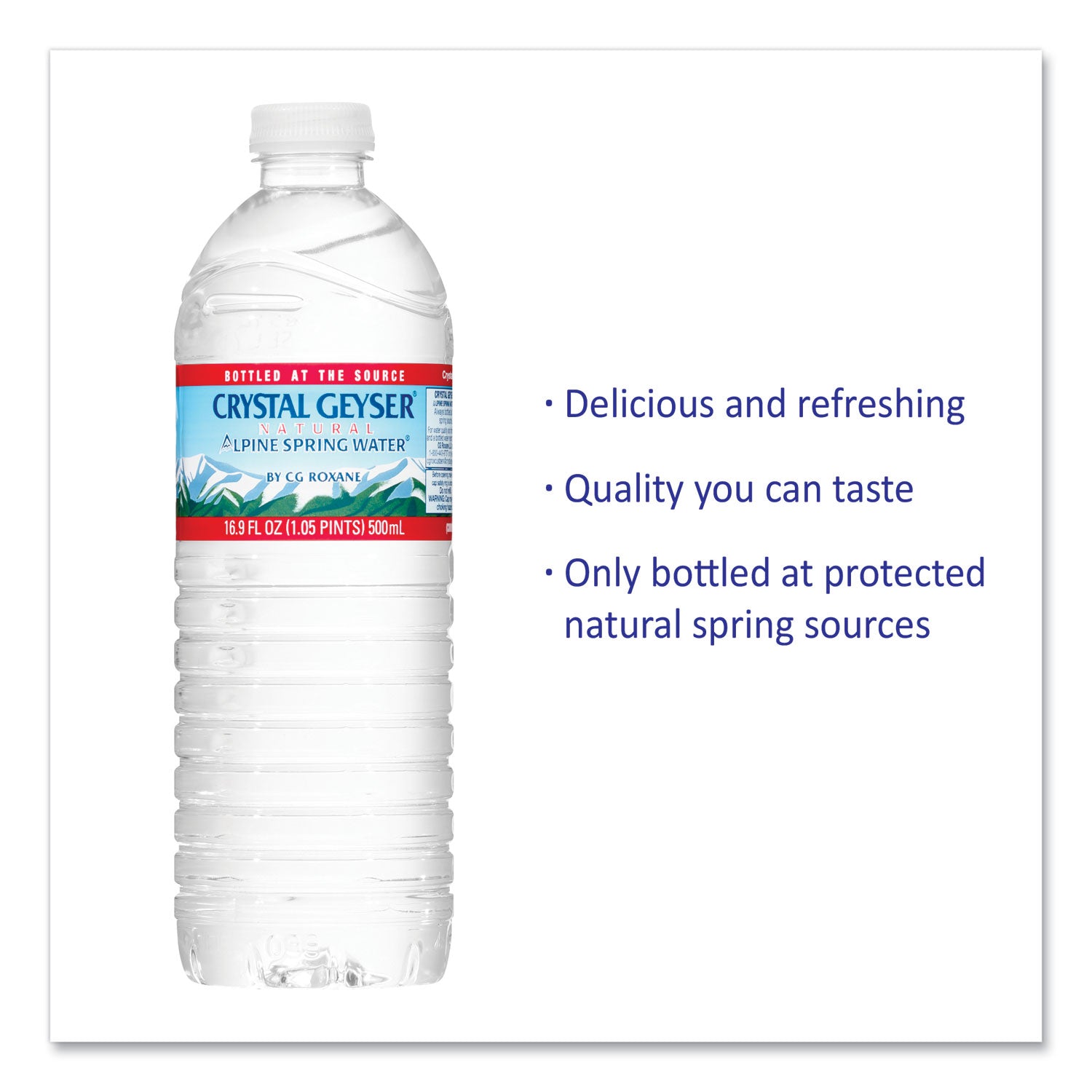 Alpine Spring Water, 16.9 oz Bottle, 24/Carton, 84 Cartons/Pallet - 3