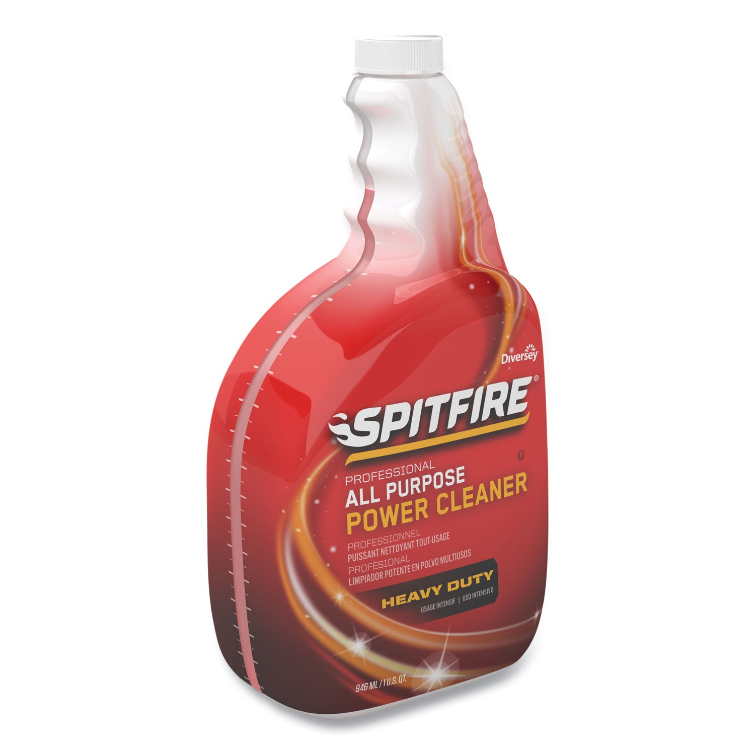 Spitfire All Purpose Power Cleaner, Liquid, 32 oz Spray Bottle, 4/Carton