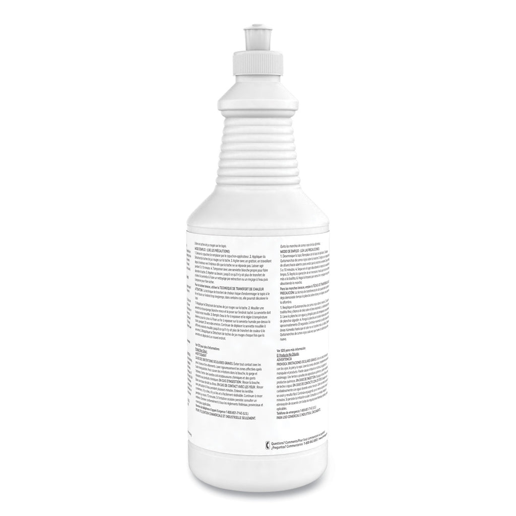 Red Juice Stain Remover, 32 oz Bottle, 6 Bottles/Carton