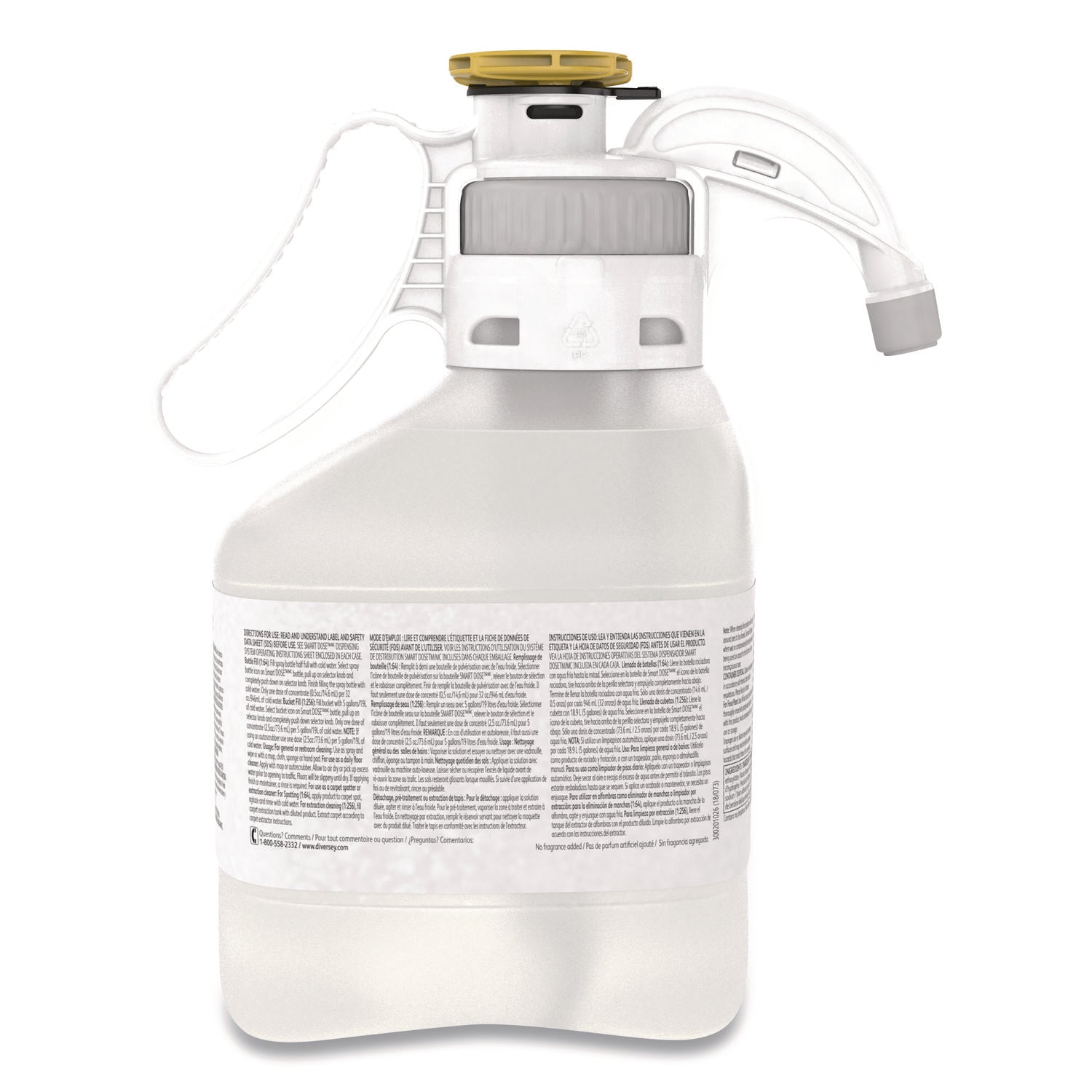 PERdiem Concentrated General Cleaner with Hydrogen Peroxide, 47.34 oz, Bottle, 2/Carton