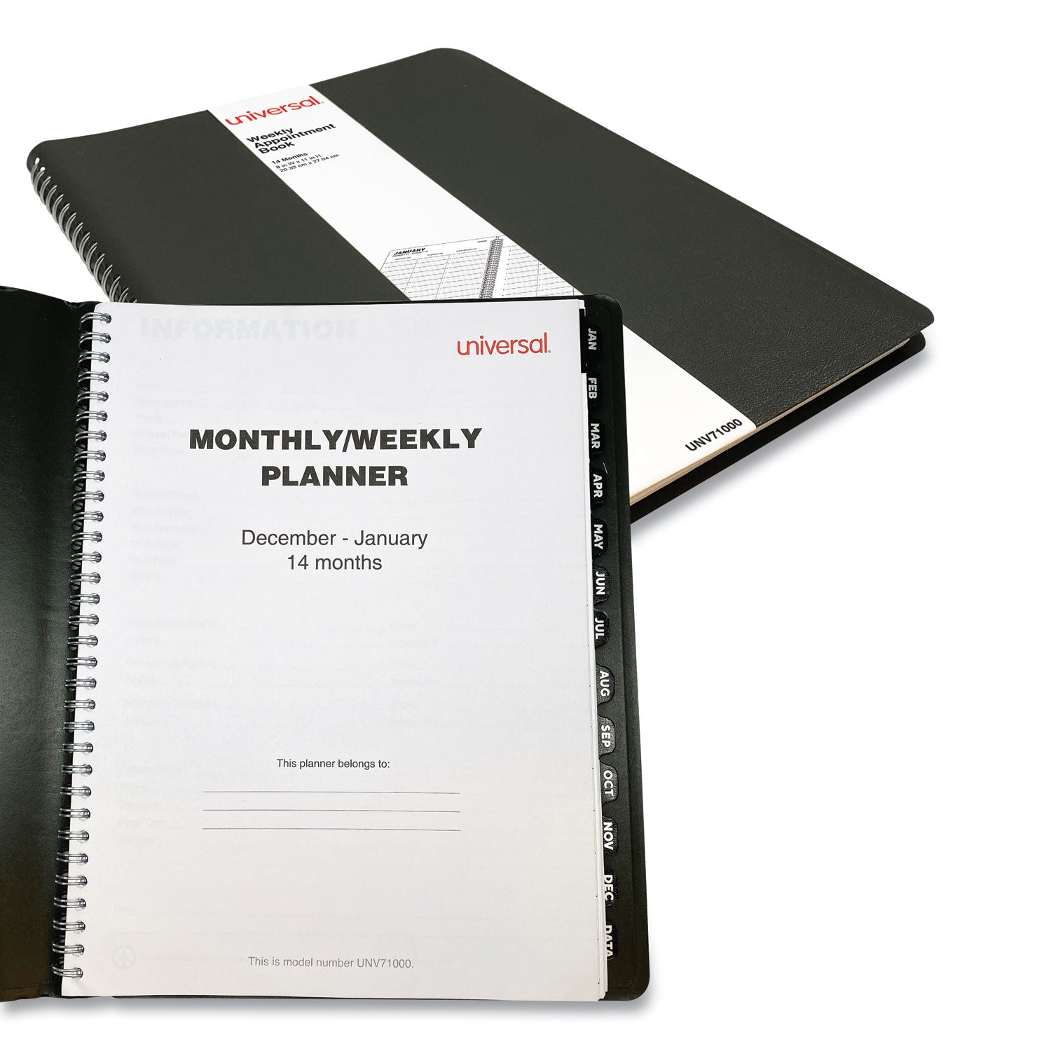 weekly-planner-11-x-8-black-cover-14-month-dec-2023-to-jan-2025_unv71000 - 4