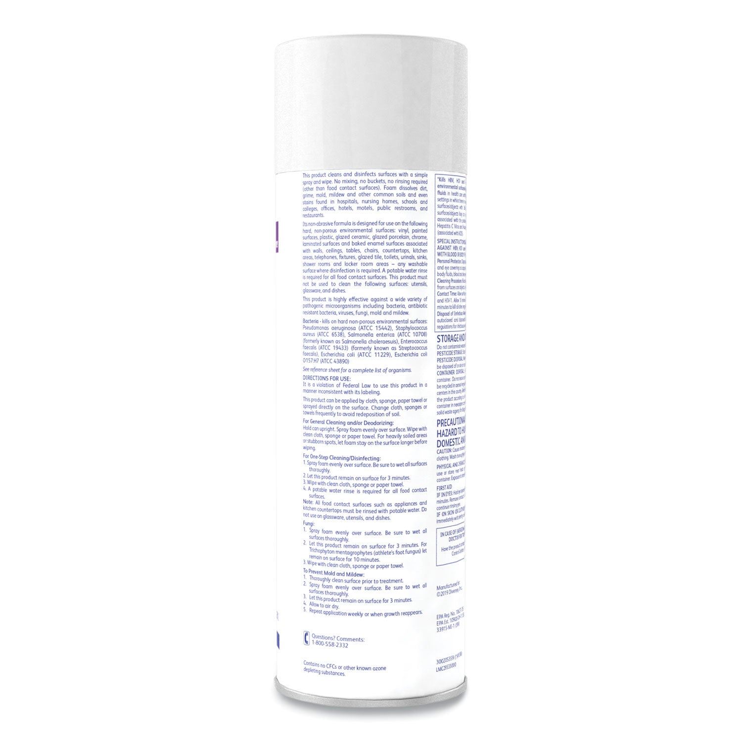 envy-foaming-disinfectant-cleaner-lavender-scent-19-oz-aerosol-spray_dvo04531ea - 2