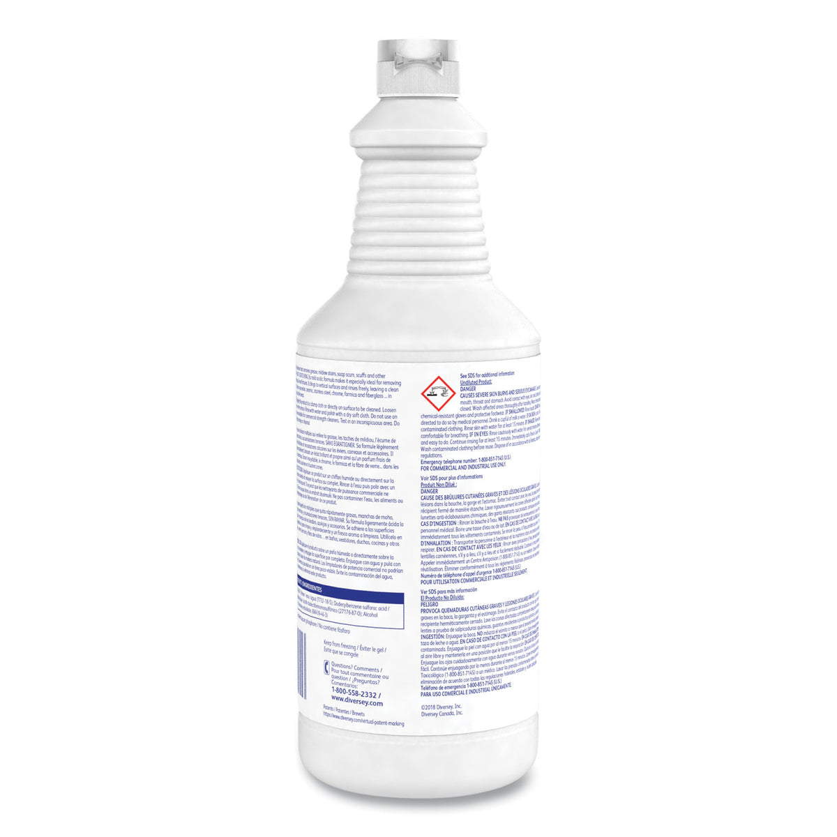 Emerel Multi-Surface Creme Cleanser, Fresh Scent, 32 oz Bottle, 12/Carton