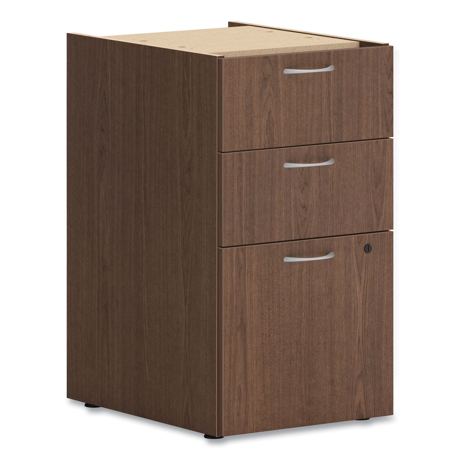 mod-support-pedestal-left-or-right-3-drawers-box-box-file-legal-letter-sepia-walnut-15-x-20-x-28_honplpsbbfle1 - 1