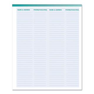 Express Track Recycled Weekly Appointment Book/Monthly Planner, 8 x 5, Black Cover, 13-Month (Jan to Jan): 2024 to 2025