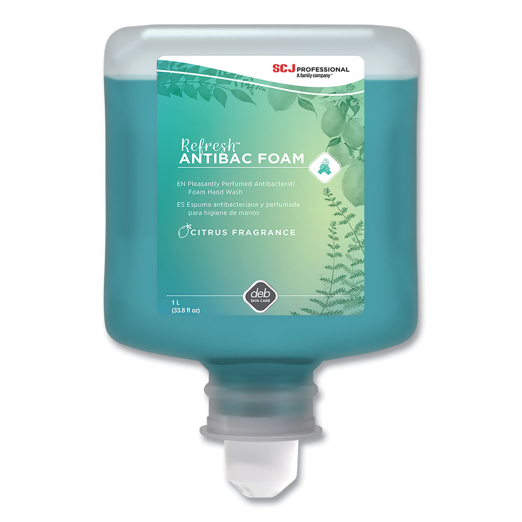 refresh-foaming-hand-soap-manual-cartridge-citrus-scent-1-l-refill-6-carton_sjnant1l - 1