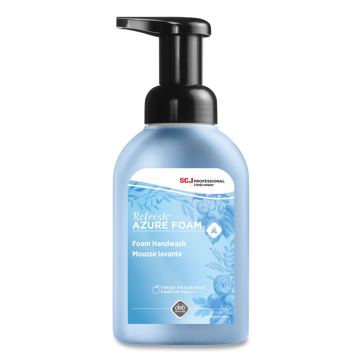 refresh-foaming-hand-soap-fresh-apple-scent-10-oz-pump-bottle-16-carton_sjnazu10fl - 1