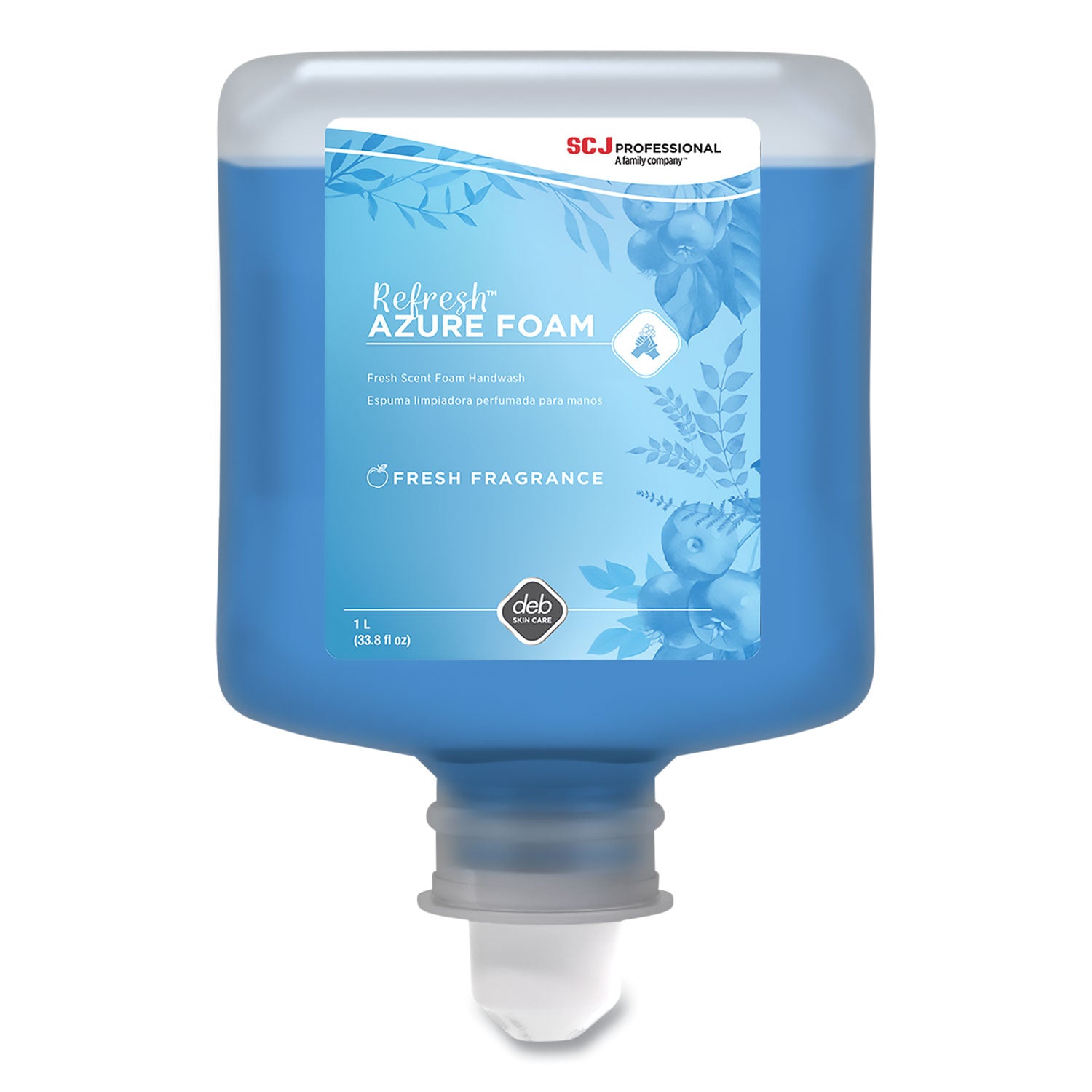 refresh-foaming-hand-soap-manual-cartridge-fresh-apple-scent-1-l-refill-6-carton_sjnazu1l - 1