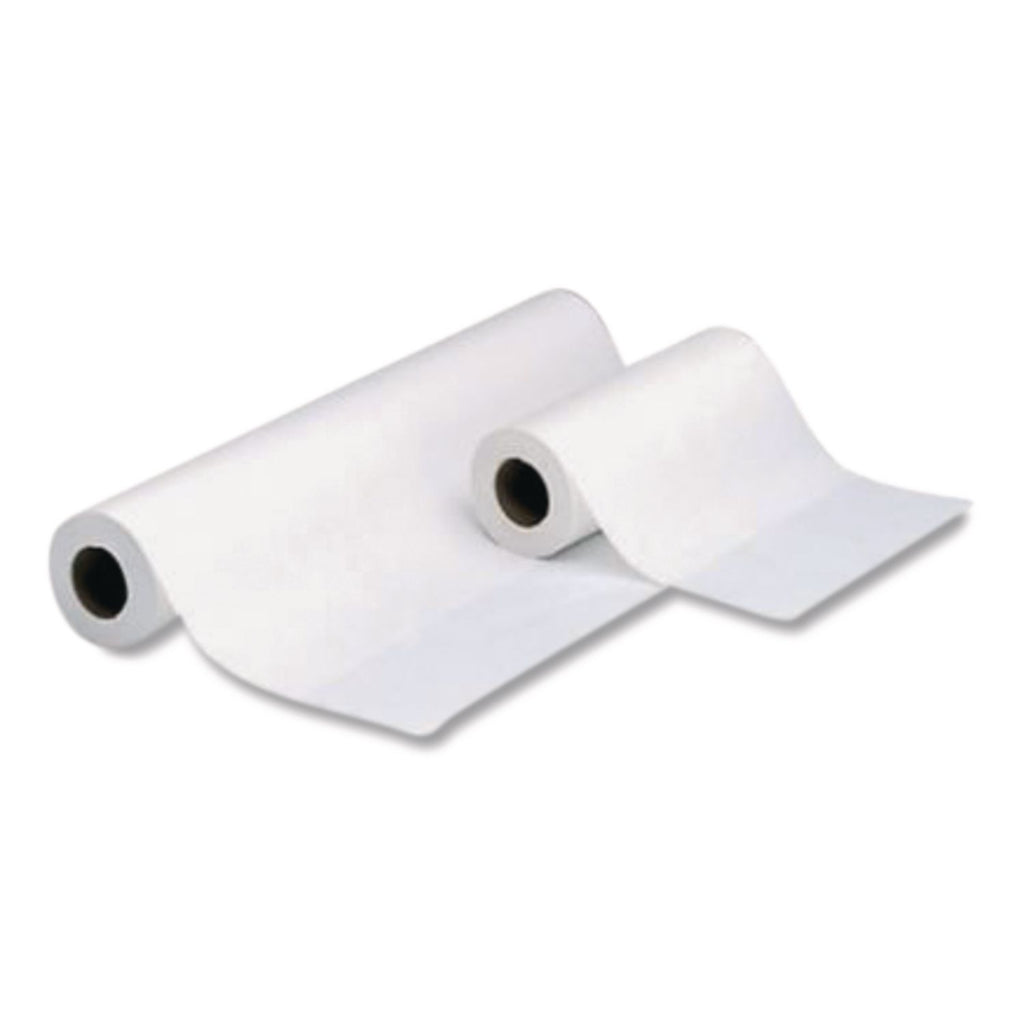 Choice Headrest Paper Roll, Smooth-Finish, 8.5" x 225 ft, White, 12/Carton