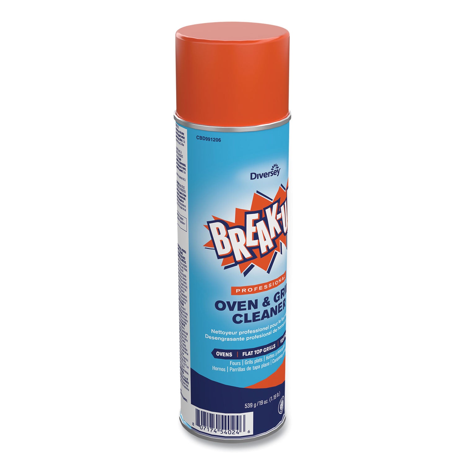 Oven And Grill Cleaner, Ready to Use, 19 oz Aerosol Spray