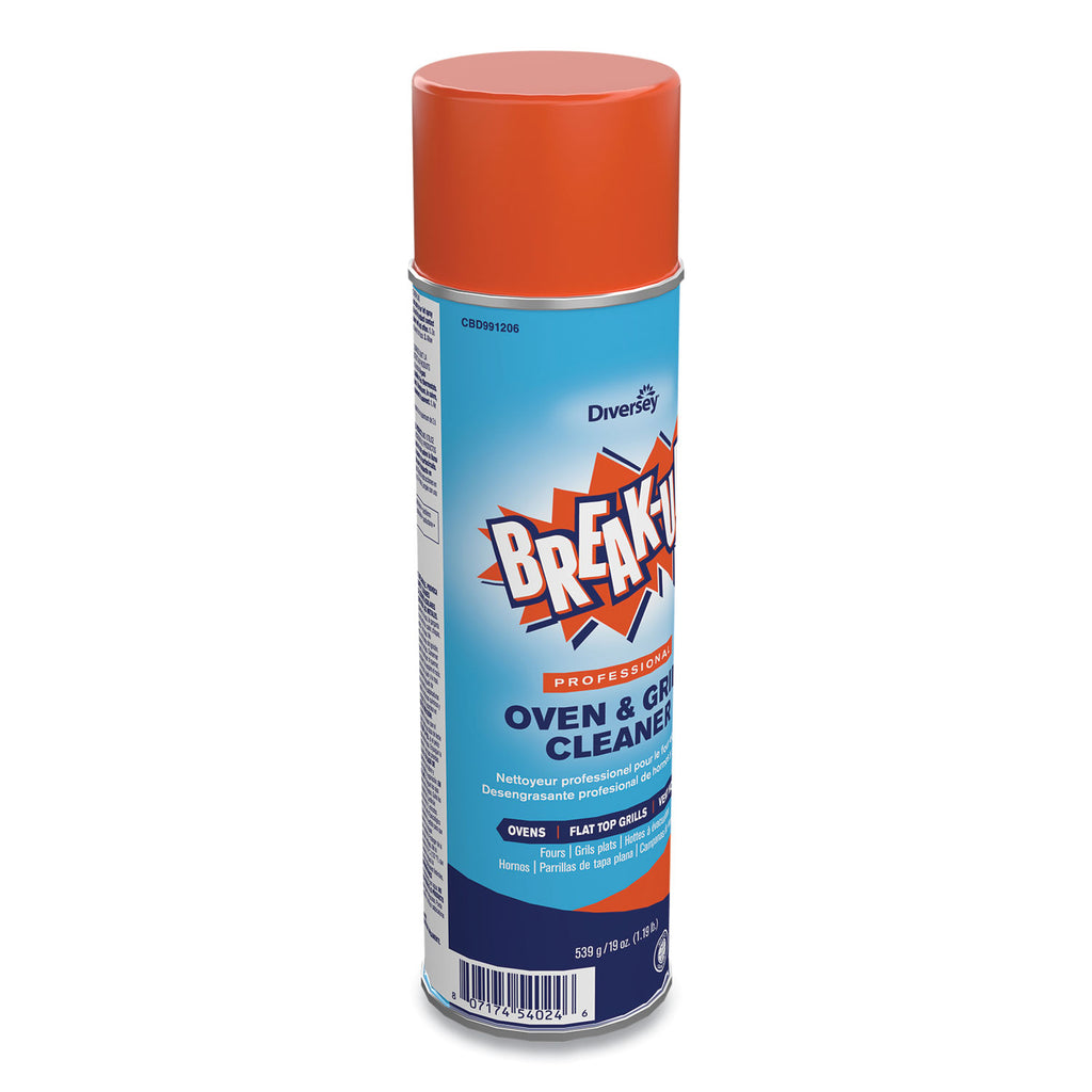 Oven And Grill Cleaner, Ready to Use, 19 oz Aerosol Spray 6/Carton
