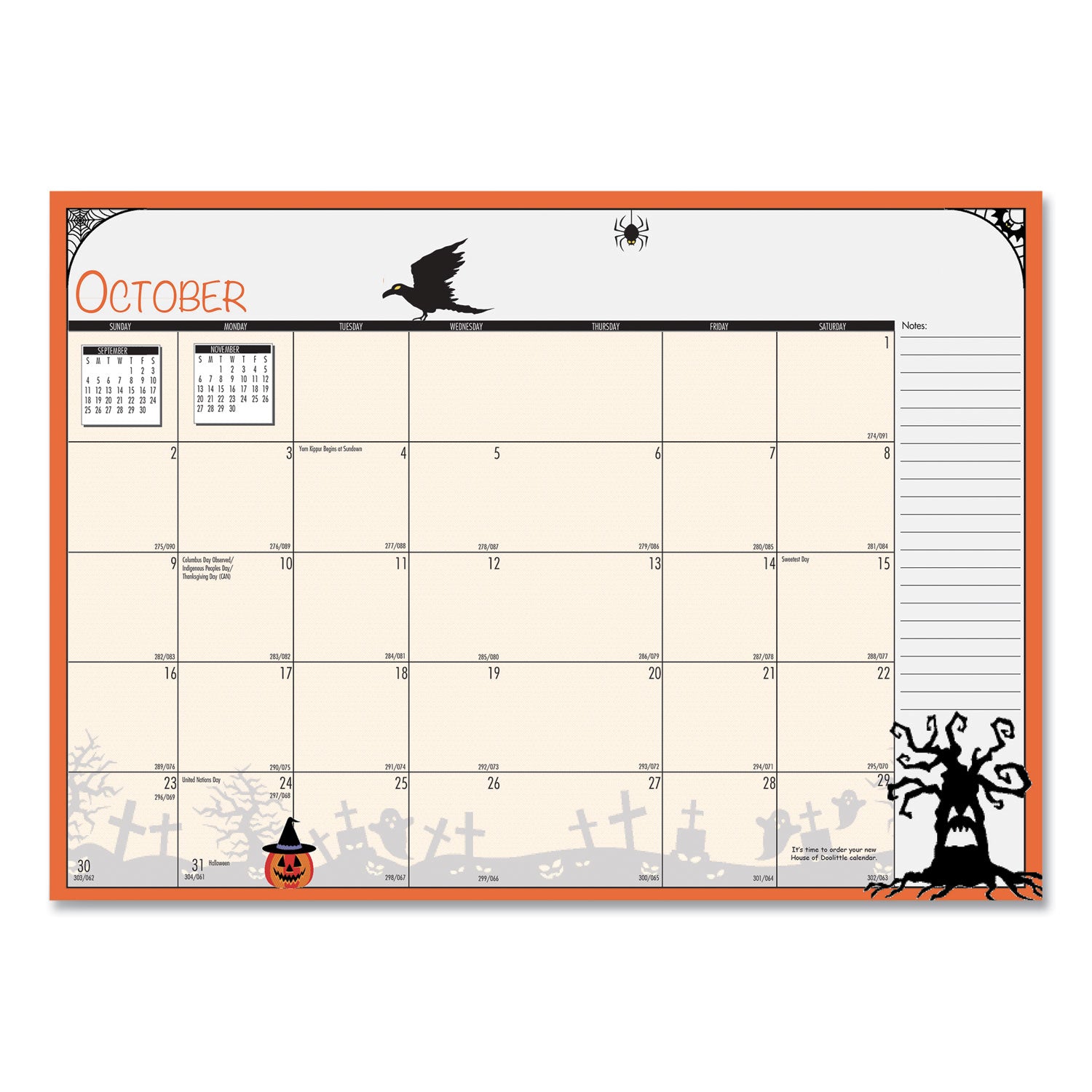 seasonal-monthly-planner-illustrated-seasons-artwork-10-x-7-light-blue-cover-12-month-jan-to-dec-2024_hod23908 - 3