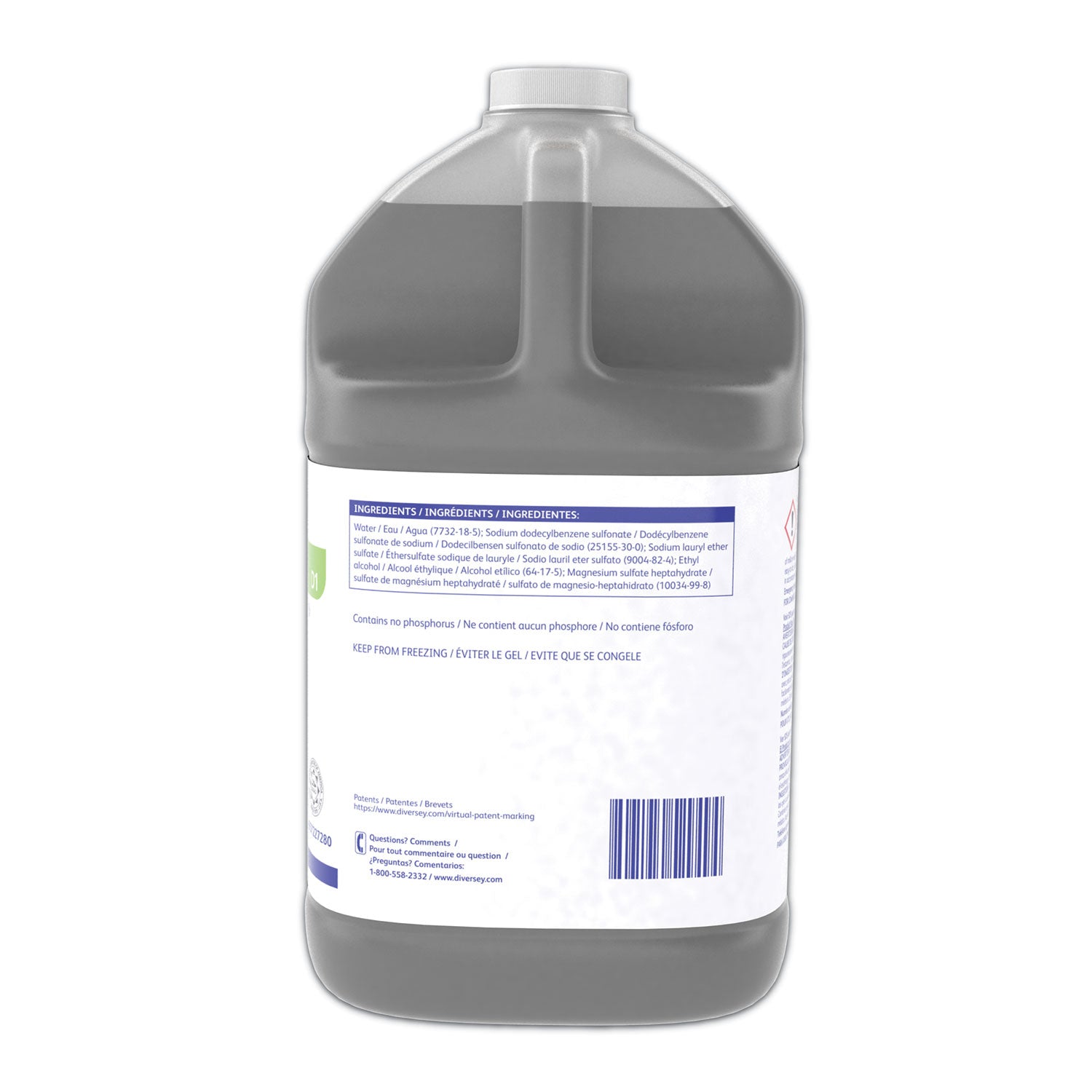 suma-star-d1-hand-dishwashing-detergent-unscented-1-gal-bottle-4-carton_dvo957227280 - 3