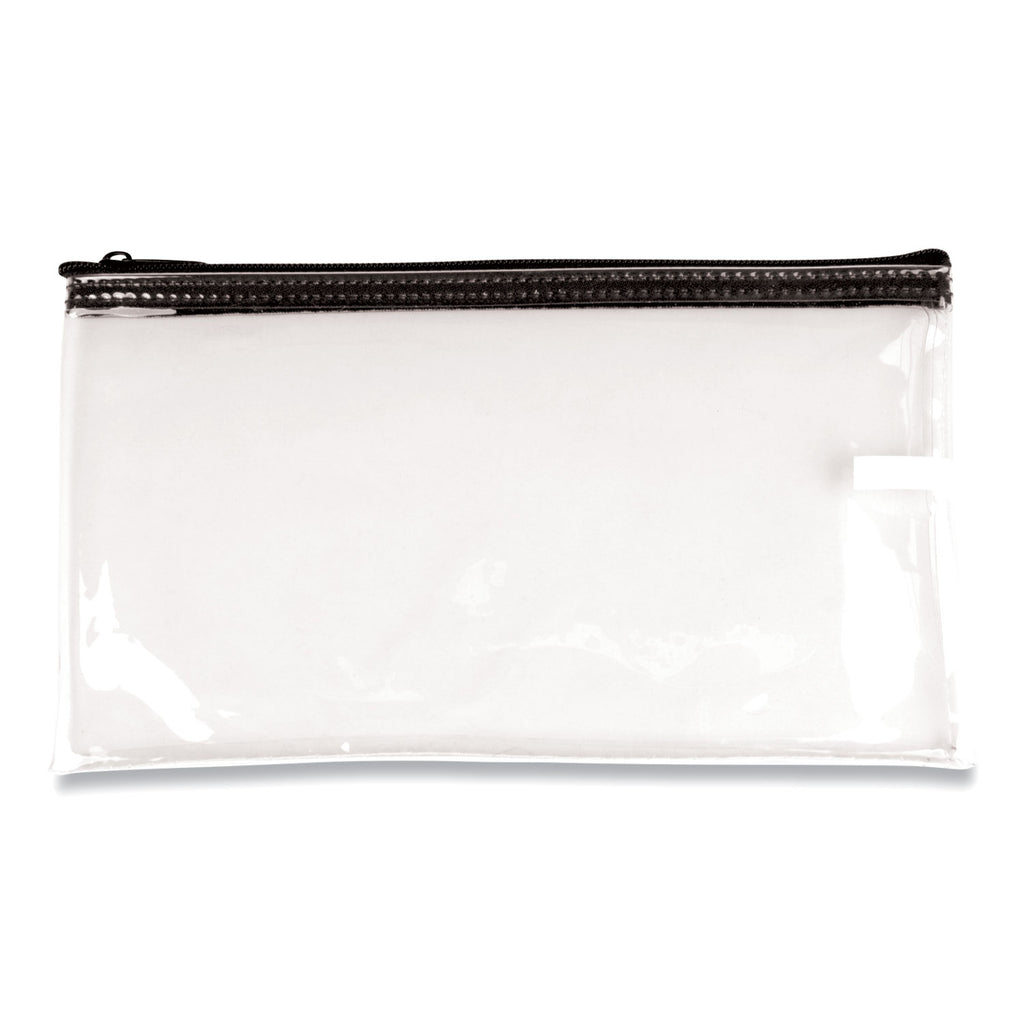 Multipurpose Zipper Bags, Vinyl, 11 x 6, Clear