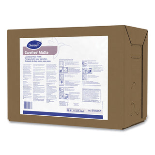 Diversey Carefree Matte Gloss Floor Finish - Ready-To-Use - 640 fl oz (20 quart) - Ammonia Scent - 1 Each - Slip Resistant - White