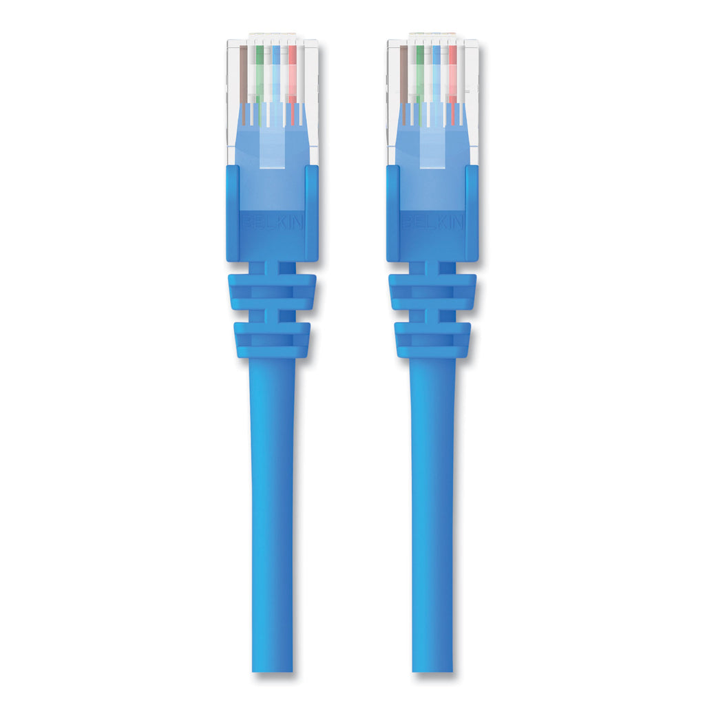 CAT6 UTP Computer Patch Cable, 25 ft, Blue