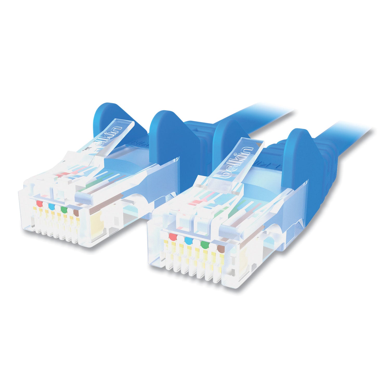 CAT6 UTP Computer Patch Cable, 7 ft, Blue
