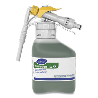 Diversey GP Forward General Purpose Cleaner - Concentrate - 50.7 fl oz (1.6 quart) - Citrus Scent - 1 Each - Rinse-free - Green