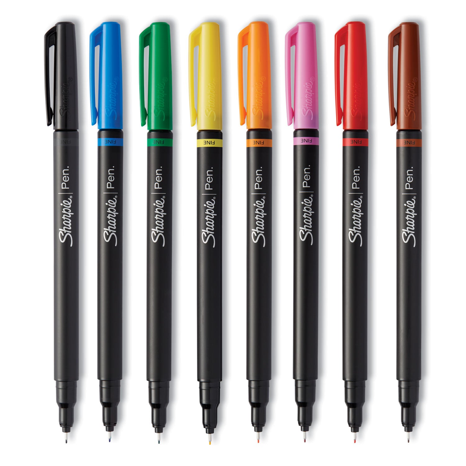 art-pen-porous-point-pen-with-hard-case-stick-fine-04-mm-assorted-ink-and-barrel-colors-8-pack_san1982056 - 2
