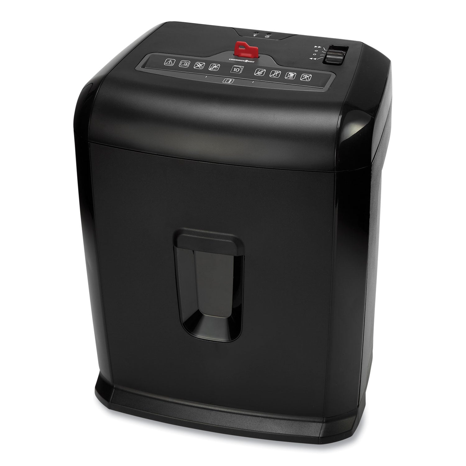 48110-cross-cut-shredder-with-lockout-key-10-manual-sheet-capacity_unv48110 - 3
