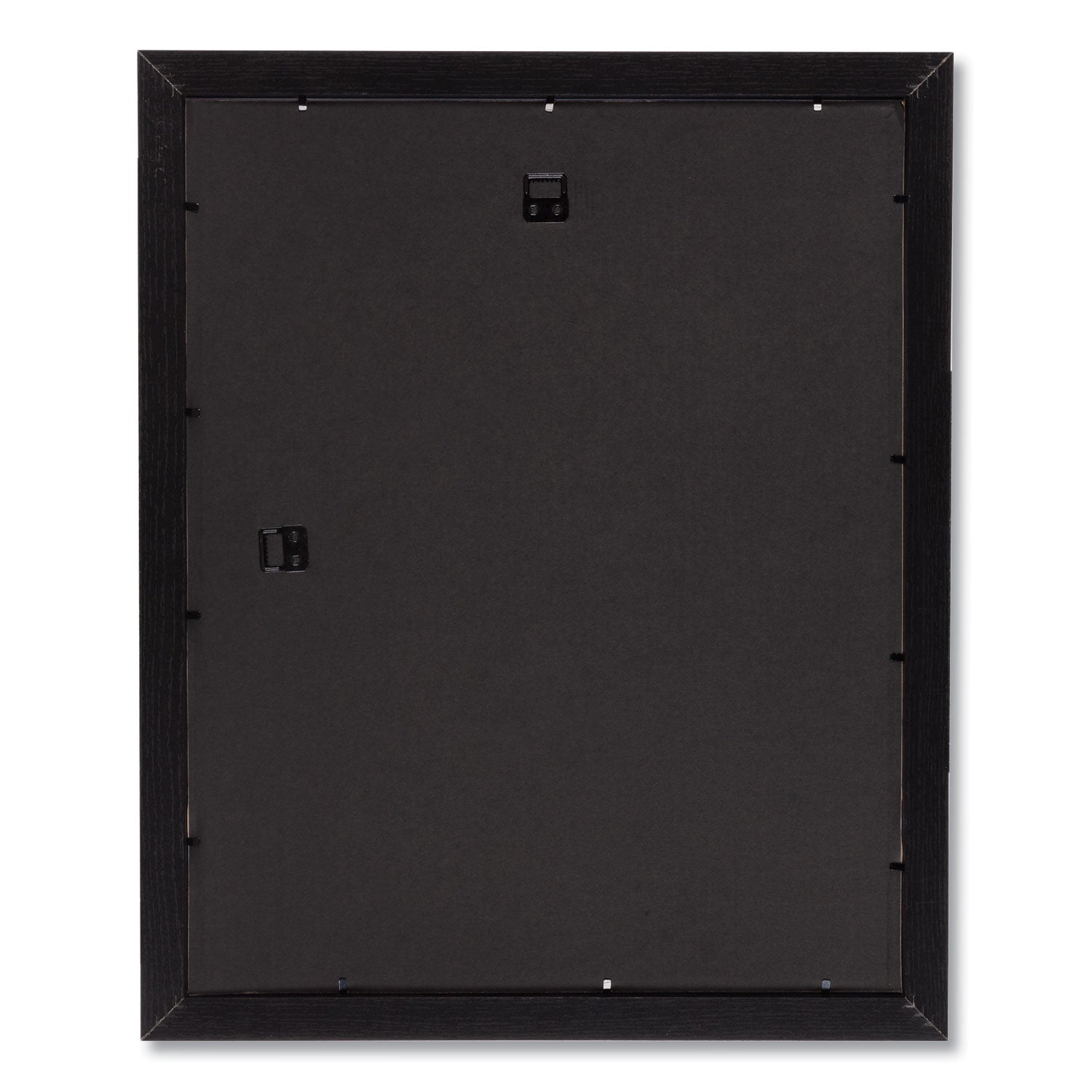 Black Solid Wood Poster Frames with Plastic Window, Wide Profile, 16 x 20 - 