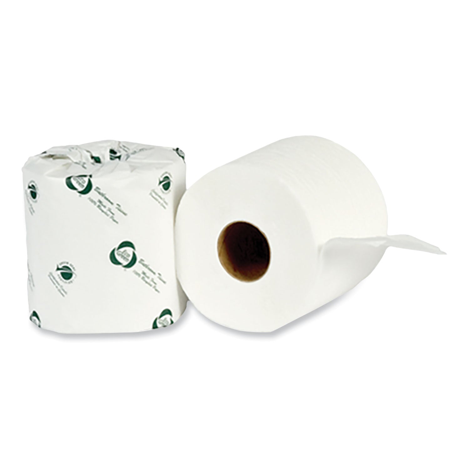 recycled-2-ply-standard-toilet-paper-septic-safe-white-4-wide-500-sheets-roll-80-rolls-carton_apaeb8003 - 1